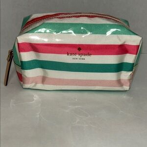 Kate Spade Multicolor Striped Pouch